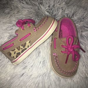 Girl’s Intrepid Crib Sperry Top-Siders size 3M